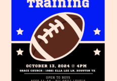 Football Training Flyer